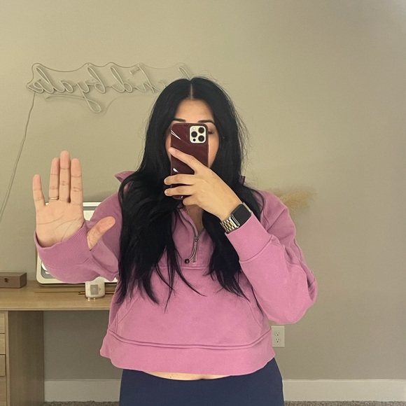 LULULEMON HOODED HALF ZIP SCUBA - Picture 2 of 7